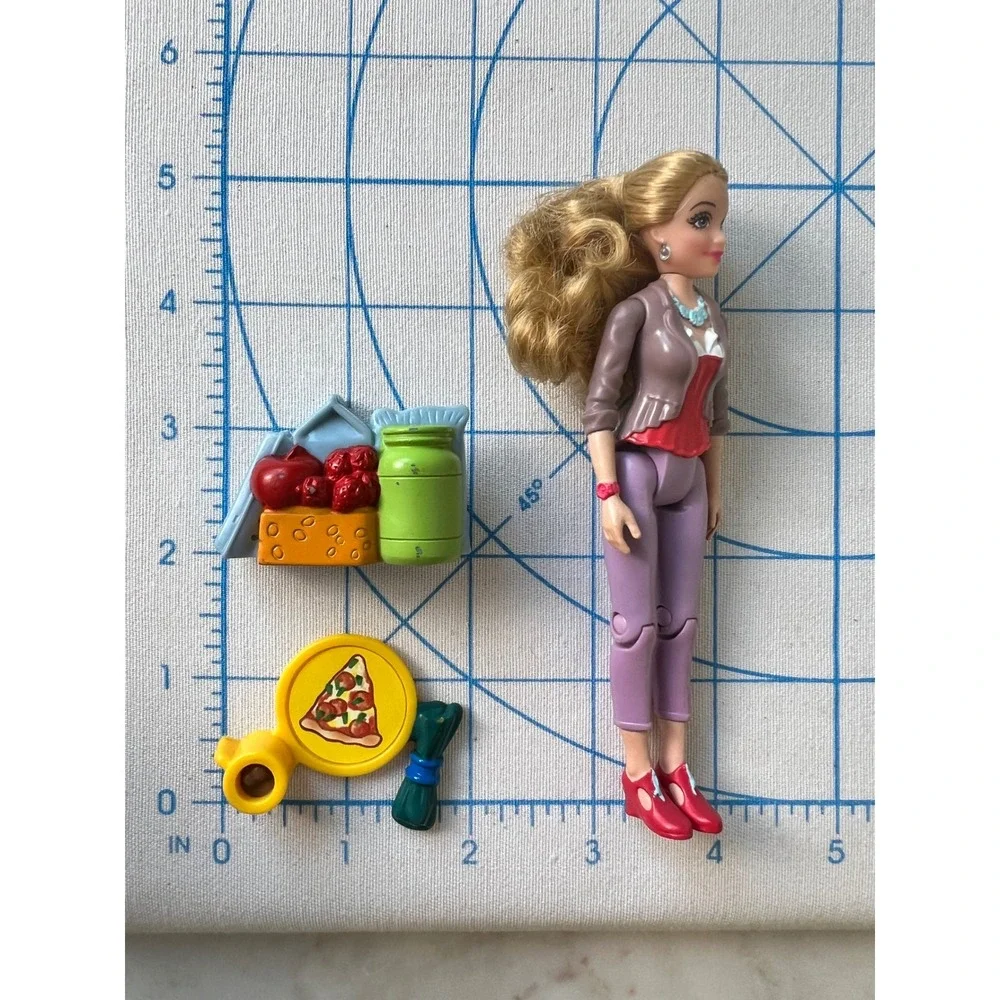 Fisher-Price Loving Family Mom Figure and Various Pretend Toy Food Items